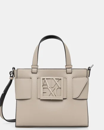 Armani Exchange geantă pentru femei cu imitație de piele