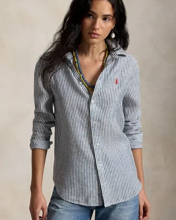 Polo Ralph Lauren cămașă pentru femei din bumbac