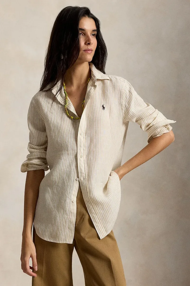 Polo Ralph Lauren cămașă pentru femei din bumbac