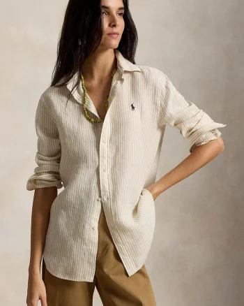 Polo Ralph Lauren cămașă pentru femei din bumbac