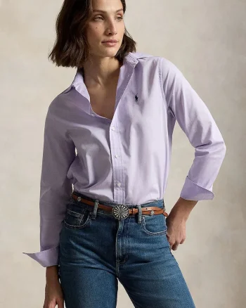 Polo Ralph Lauren cămașă pentru femei din bumbac