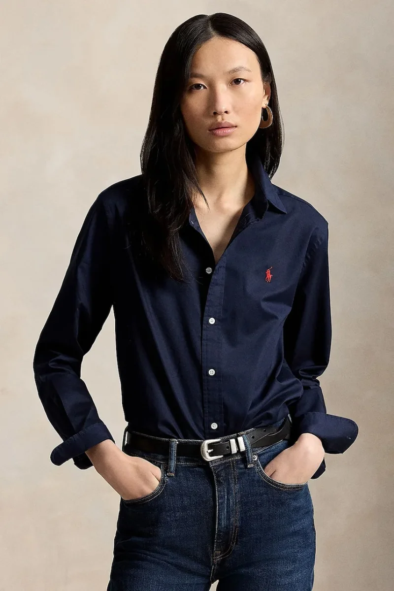 Polo Ralph Lauren cămașă pentru femei din bumbac