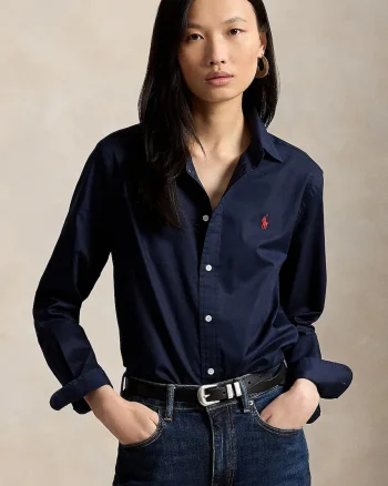 Polo Ralph Lauren cămașă pentru femei din bumbac