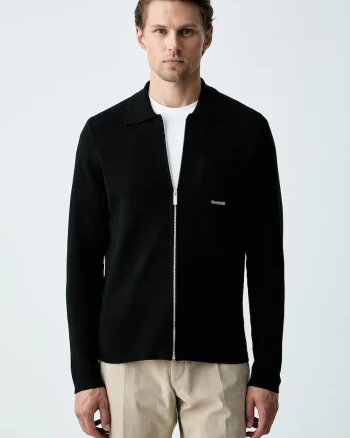 Karl Lagerfeld cardigan pentru bărbați cu vâscoză