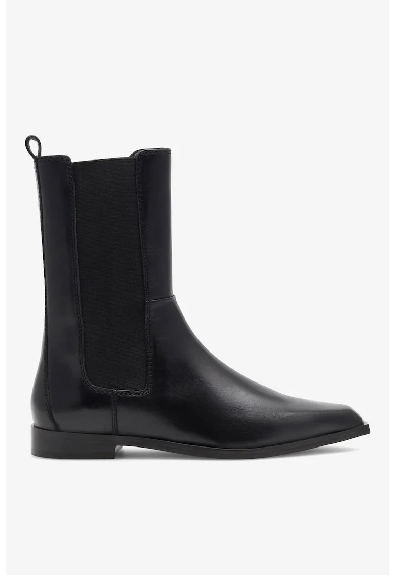 Ghete dama  5905588005247, Piele naturala, Negru, Negru
