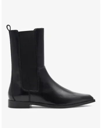 Ghete dama  5905588005247, Piele naturala, Negru, Negru