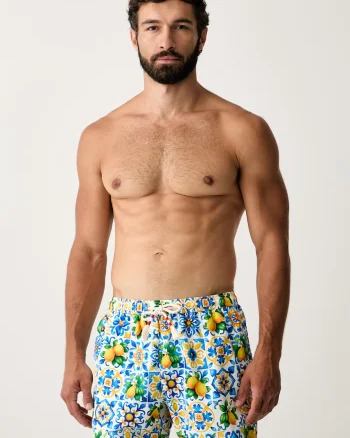MC2 Saint Barth pantaloni scurți de baie bărbați LIGHTING 70