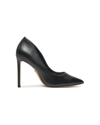 Pantofi dama  13802355, Piele naturala, Negru, Negru