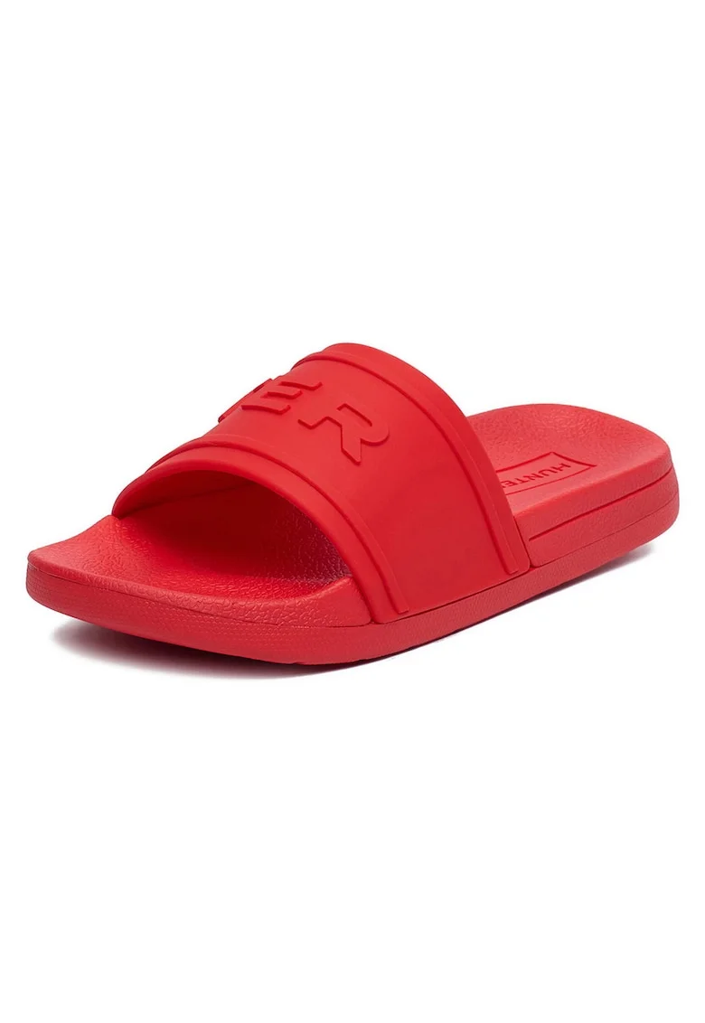 Papuci copii  rosu, material sintetic,