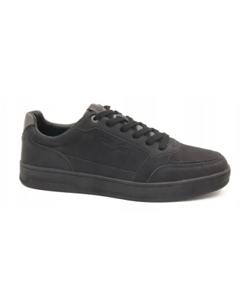 Tenisi barbati  Woody Low, negri, piele ecologica,