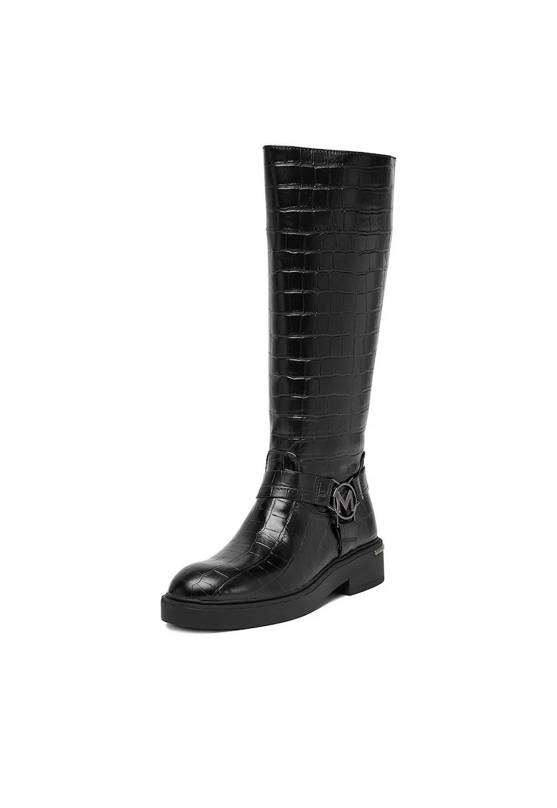 Cizme dama,  negre, textil