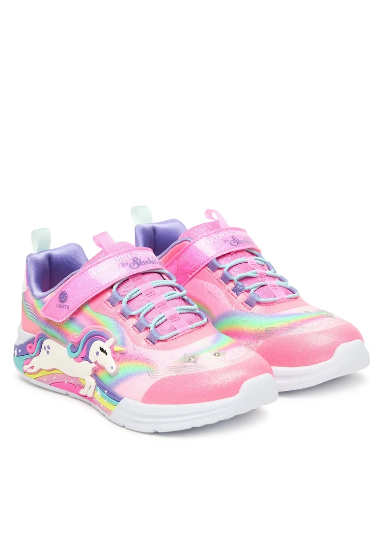 Tenisi copii,  Unicorn Chaser, multicolor, textil,