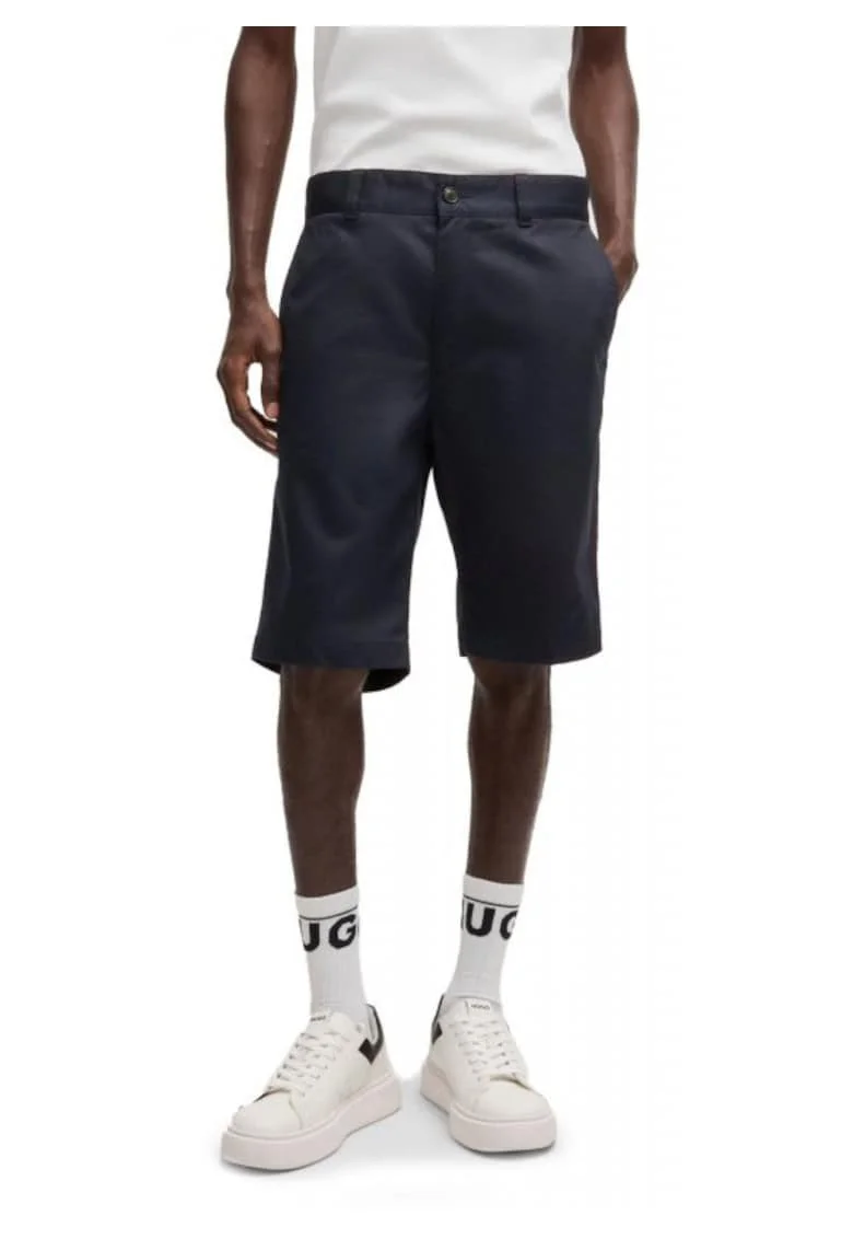 Pantaloni scurti barbati  Bermuda, bleumarin, poliester-bumbac