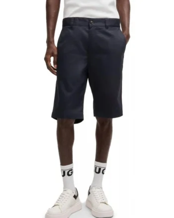 Pantaloni scurti barbati  Bermuda, bleumarin, poliester-bumbac