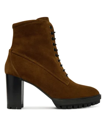 Botine dama 0-187832-55000, Hogl, Piele naturala, Maro, Maro