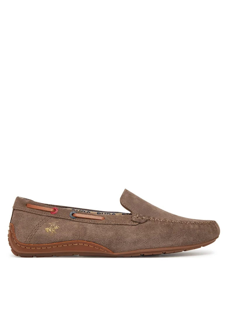 Mocasini dama,  piele naturala, maro