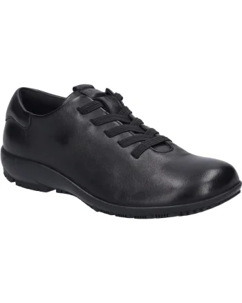 Charlotte 01, piele negru, Negru