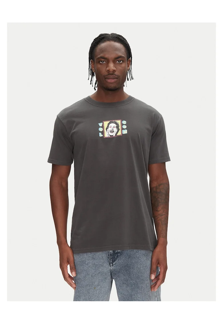 Tricou barbati  gri, bumbac