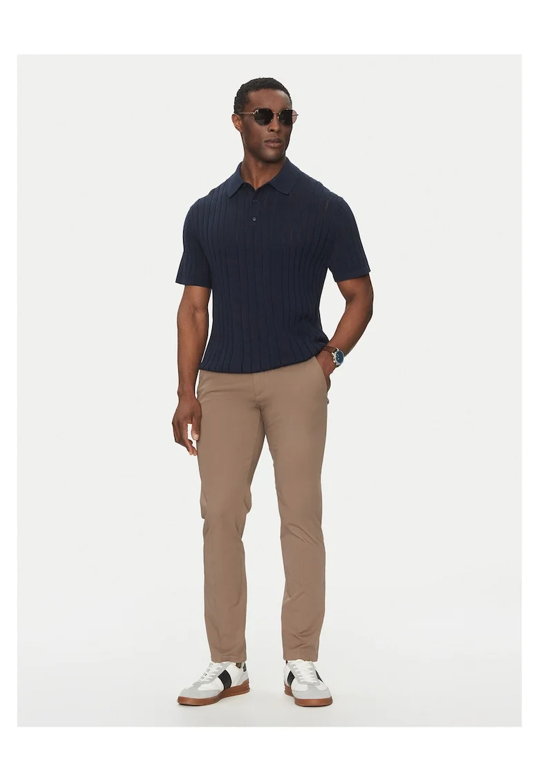 Tricou barbati  bleumarin, 100% bumbac