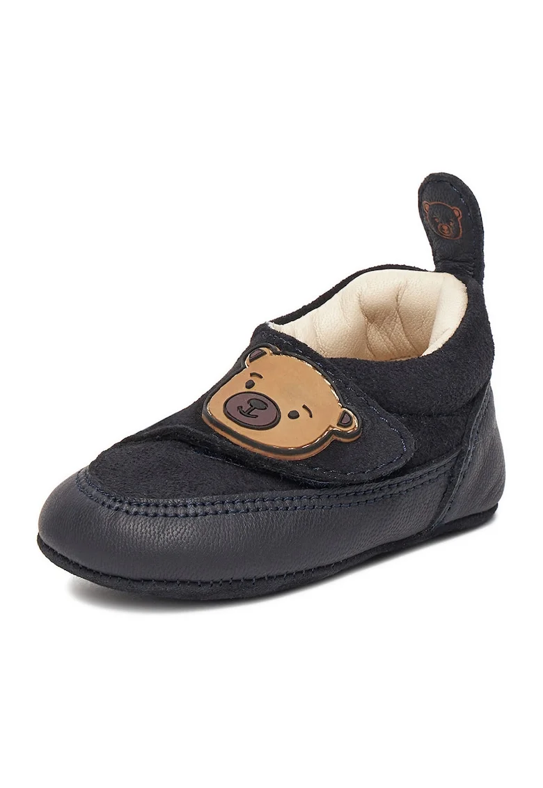 Pantofi copii,  bleumarin, piele naturala