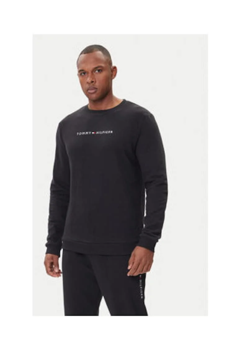 Bluza  Negru, 50% bumbac, 50% poliester reciclat