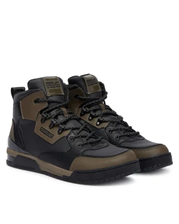 sport barbati,  1659, piele naturala, Negru