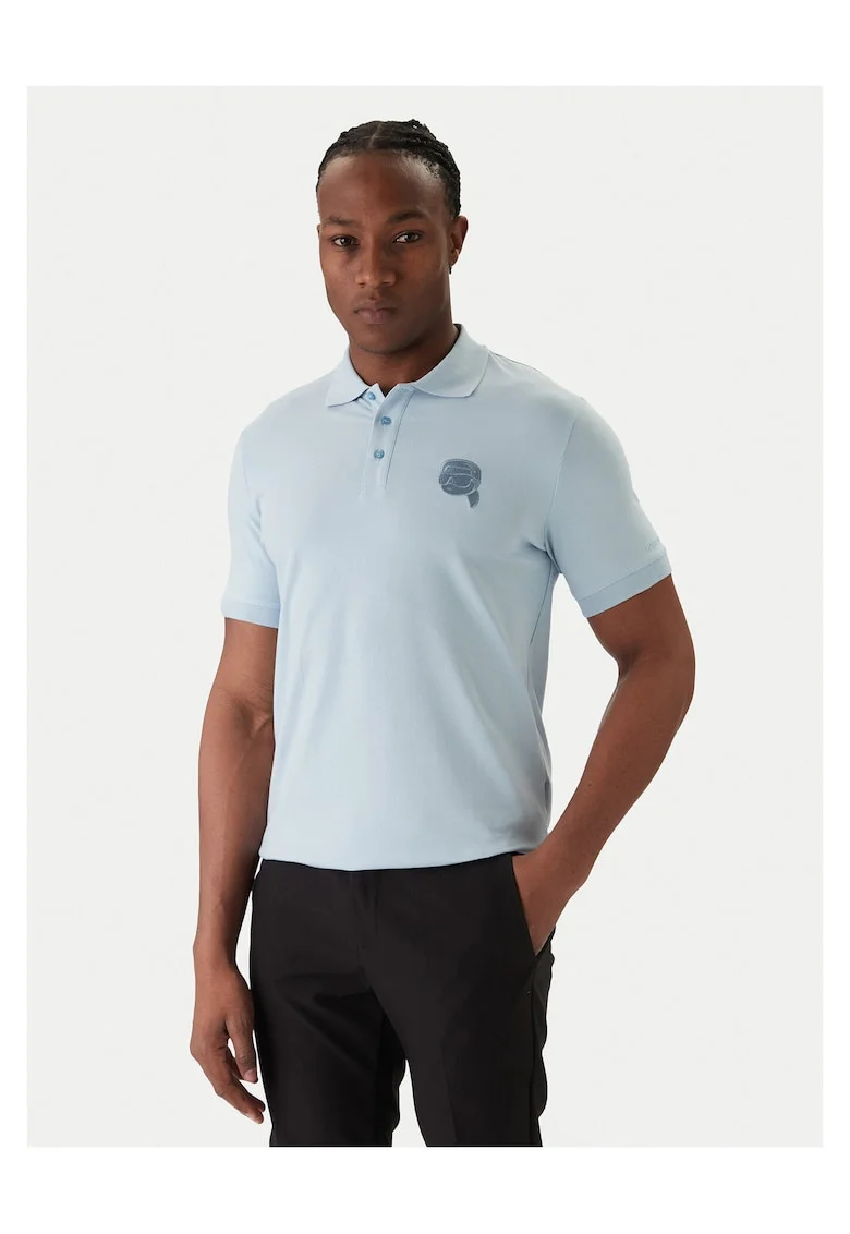 Tricou barbati  albastru deschis, bumbac