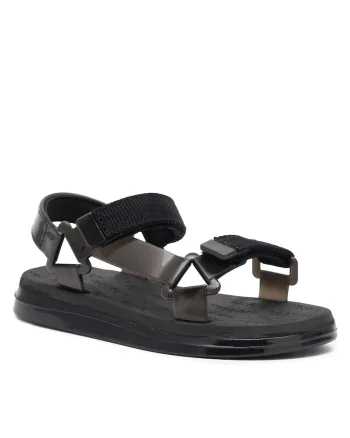 Sandale copii  sintetic, negru,