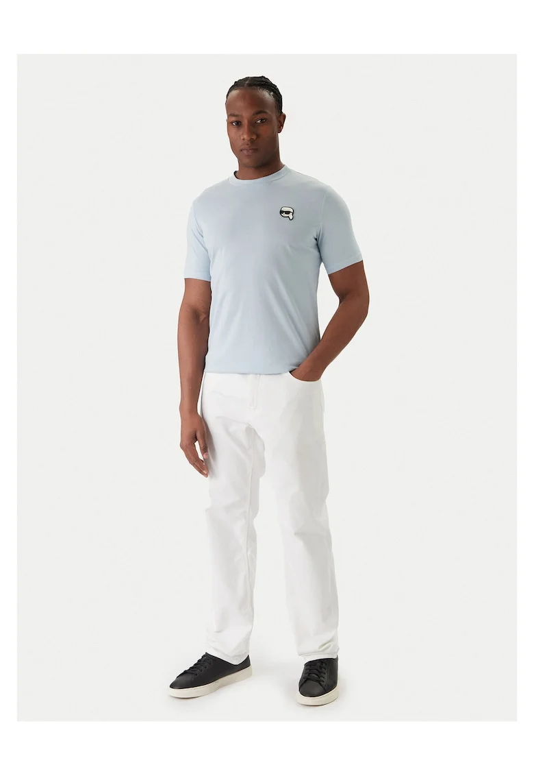 Tricou barbati  albastru,
