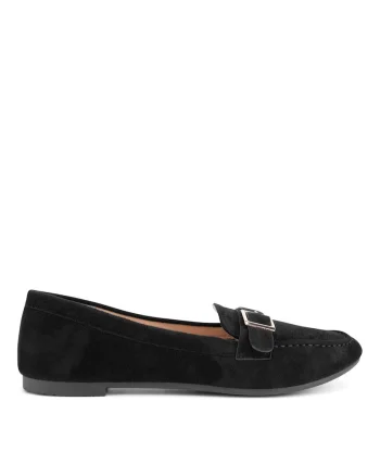 Balerini dama,  textil, negru