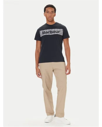 Tricou barbati  bleumarin, bumbac