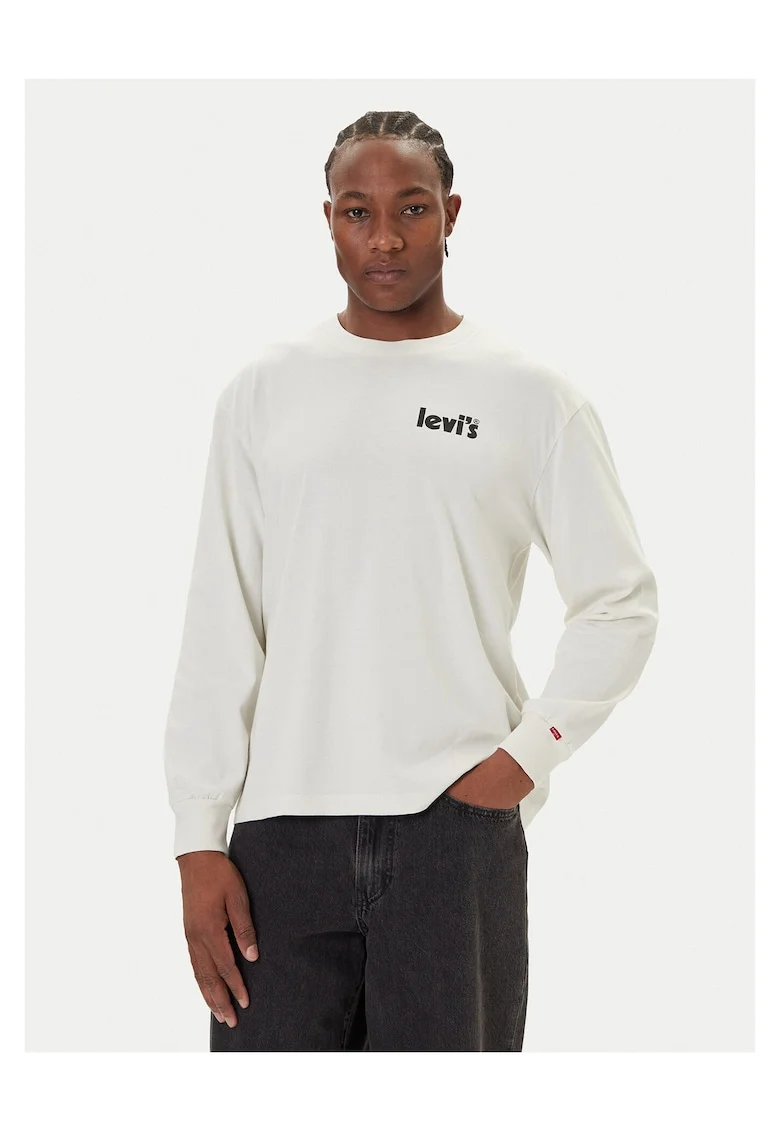 Bluza barbati  ecru, bumbac