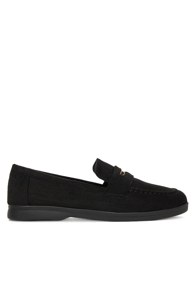 Mocasini dama  negri, textil