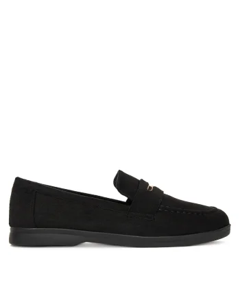 Mocasini dama  negri, textil