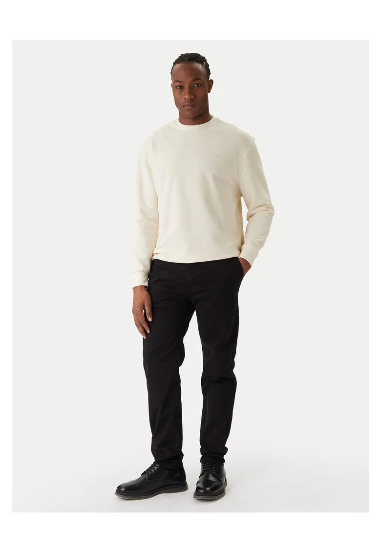 Pantaloni barbati  negru, bumbac