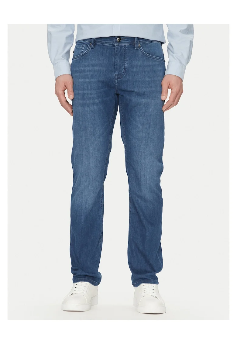 Blugi barbati  albastru, din denim,