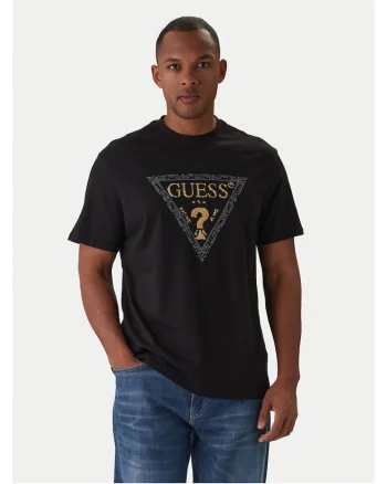 Tricou barbati  negru, bumbac 100%