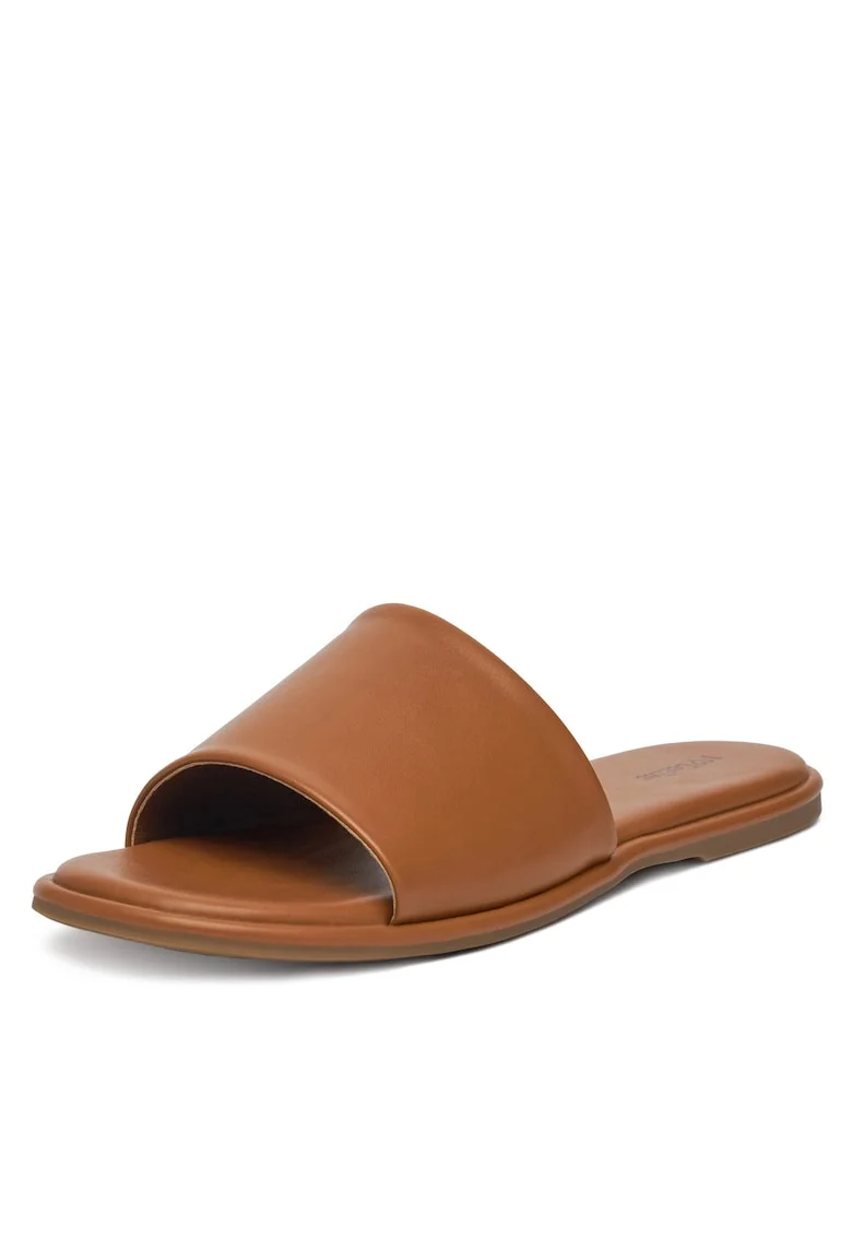 Slapi dama  model DZ-S9, maro, piele ecologica