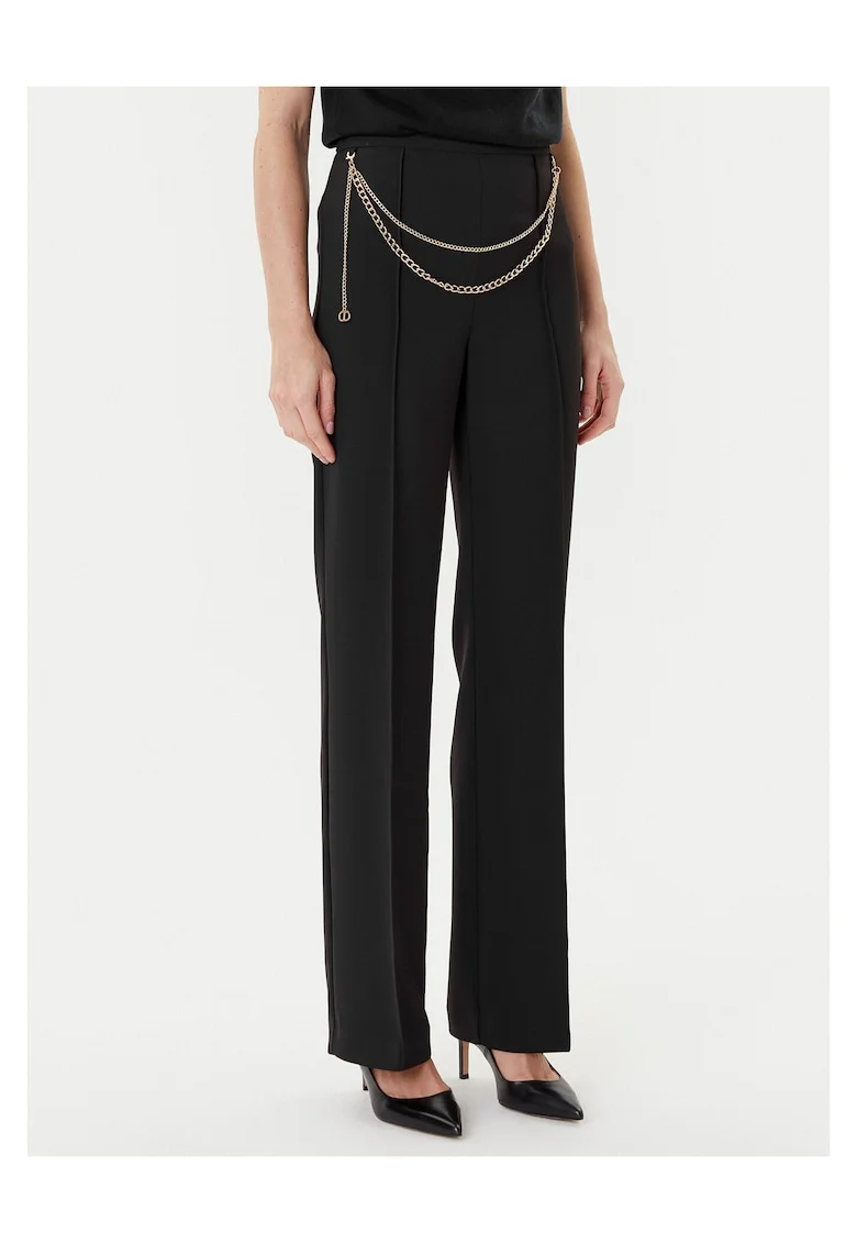 Pantaloni dama  palazzo, negru