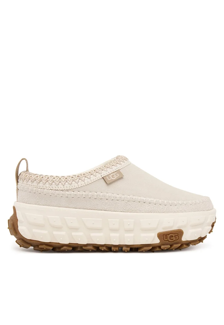 Saboti dama  Jsm Ivory, piele naturala, model W Venture Daze, culoare ivory