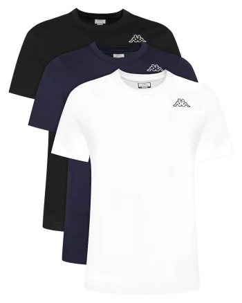 Set tricouri barbatesti  negru, alb, bleumarin, bumbac