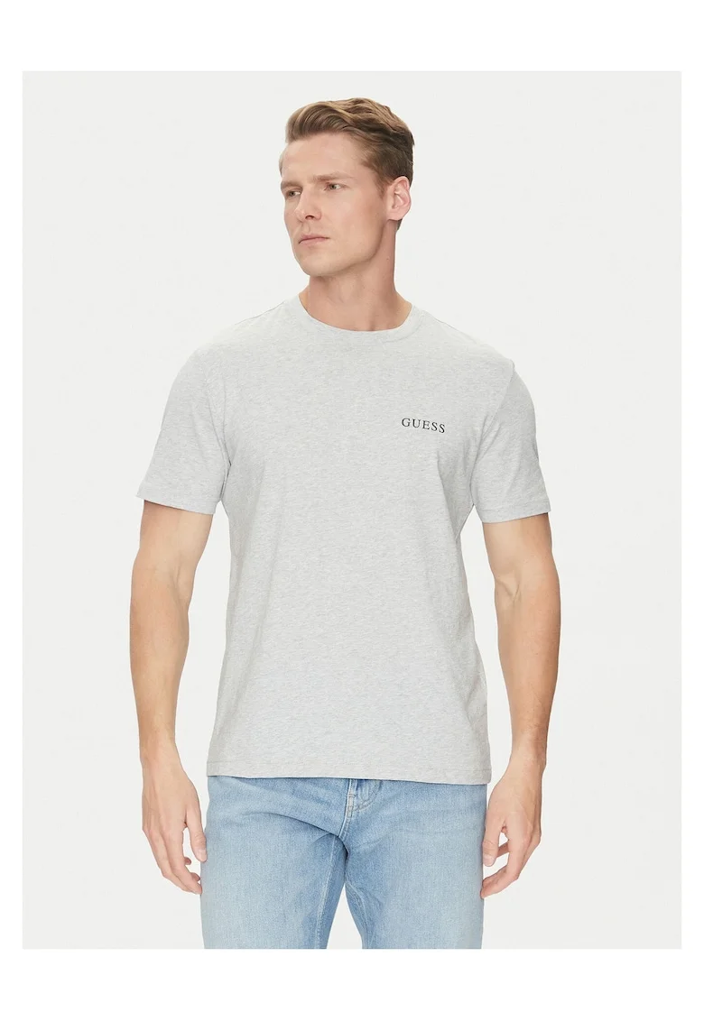Tricou barbati  gri, din bumbac