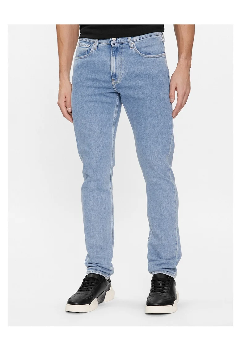 Blugi barbati  albastri deschis, denim