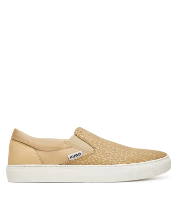 Mocasini barbati  model 261 Morrie, bej, textil,
