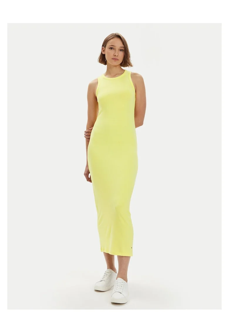 Rochie de vara,  galben, 100% bumbac