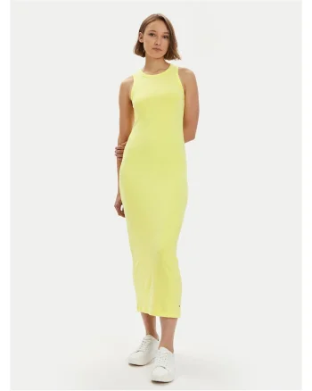 Rochie de vara,  galben, 100% bumbac