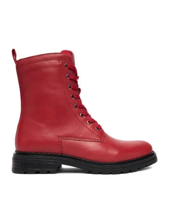 dama CEO-WI16-TIBILISI-02,  Piele naturala, Rosu, Rosu