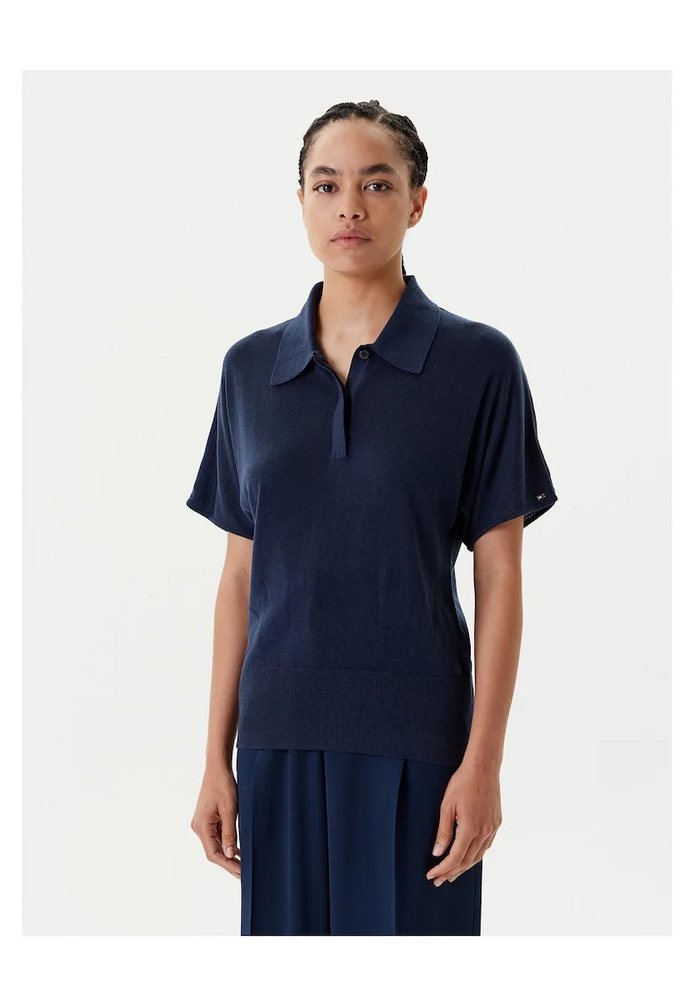 Tricou dama  bleumarin, polo