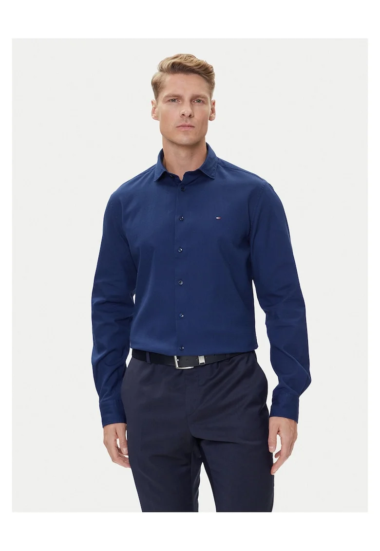 Camasa barbati  bleumarin, din bumbac