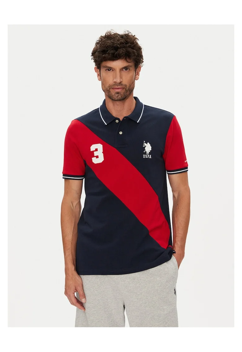 Tricou barbati  bleumarin, bumbac